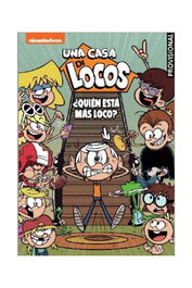 Penguin Random House Grupo Editorial, S.A.U. ¿QUIEN ESTA MAS LOCO? (UNA CASA DE LOCOS 11. COMIC) de Nickelodeon