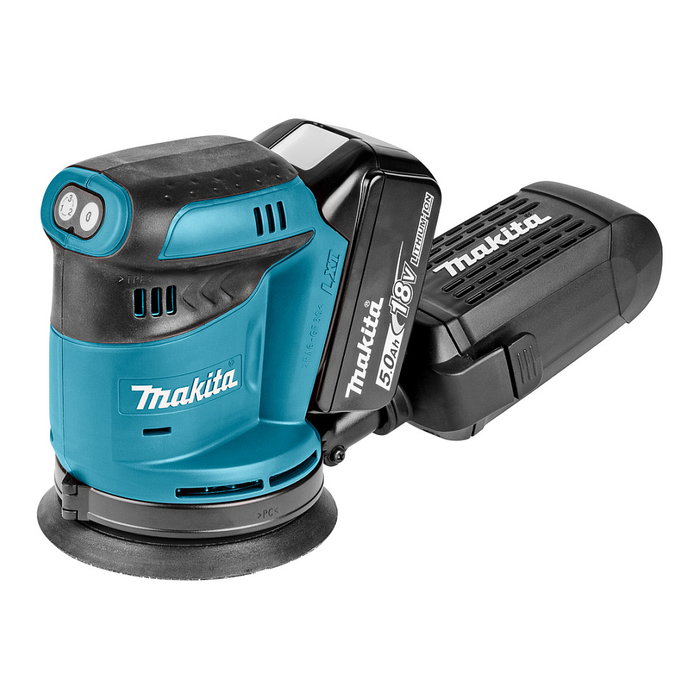Makita DBO180RTJ Akku-Exzenterschleifer Makita DBO180RTJ Akku-Exzenterschleifer