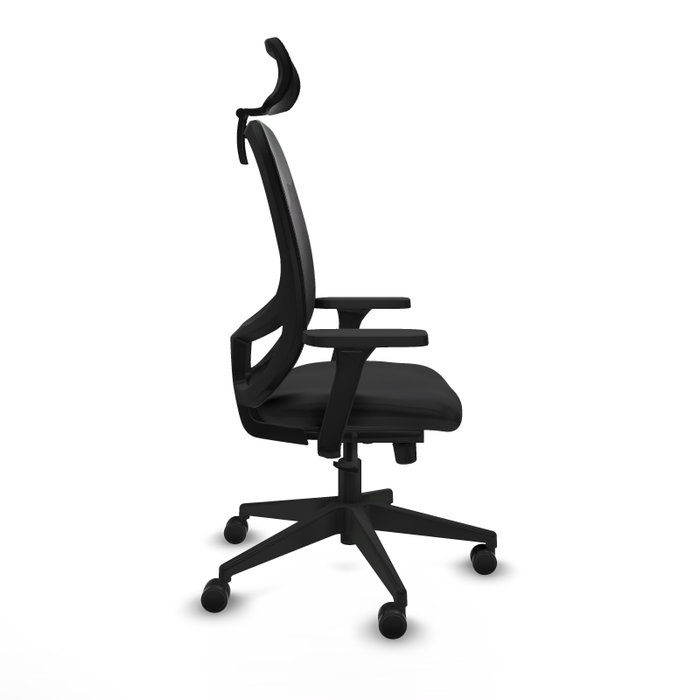 PIQUERAS Y CRESPO Silla de oficina Cilanco con mecanismo Sincro, Negro PIQUERAS Y CRESPO Silla de oficina Cilanco con mecanismo Sincro, Negro