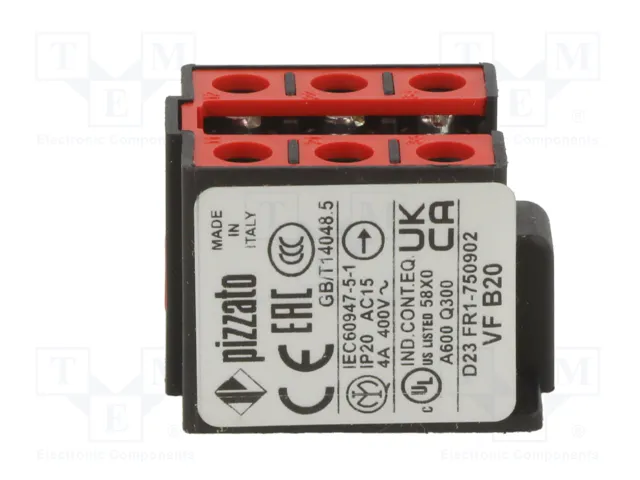 PIZZATO ELETTRICA Bloque de contacto NC x2 + NO 10A