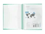 Liderpapel Carpeta Escaparate con Espiral 20 Fundas Polipropileno DIN A5 Verde