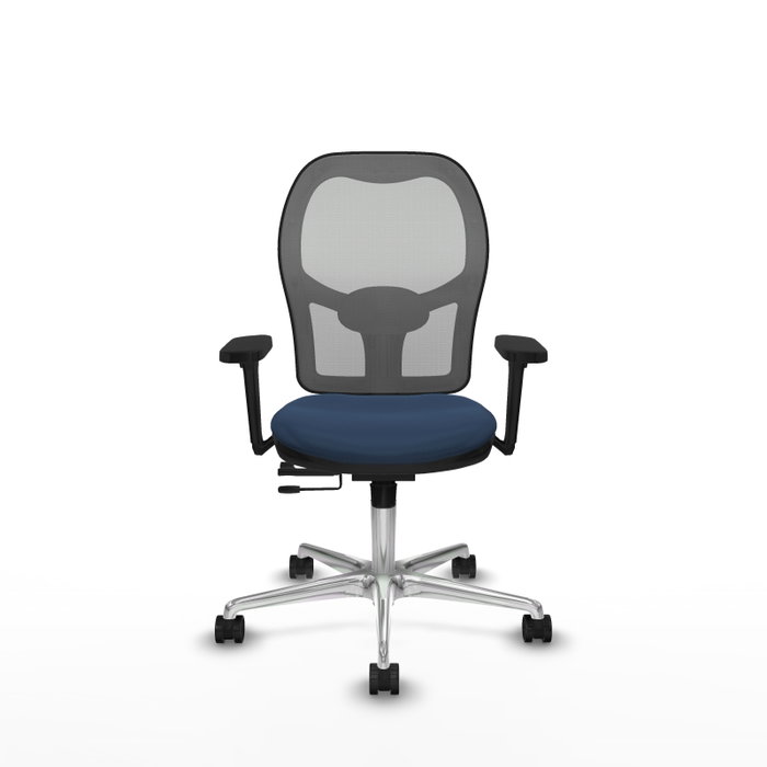 PIQUERAS Y CRESPO Silla de oficina Jorquera Azul marino y Gris PIQUERAS Y CRESPO Silla de oficina Jorquera Azul marino y Gris