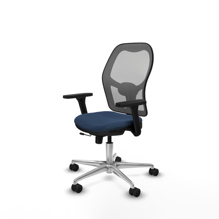 PIQUERAS Y CRESPO Silla de oficina Jorquera Azul marino y Gris PIQUERAS Y CRESPO Silla de oficina Jorquera Azul marino y Gris
