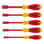 Wiha 322K5 SoftFinish electric Juego de 5 destornilladores hexagonales aislados