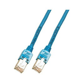EFB Elektronik Patchkabel RJ45 Cat.5e F/UTP LSZH 0,5 m Azul