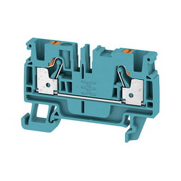Weidmüller A2C 4 BL Borna de paso azul 2 conexiones 4,0 mm² 32A