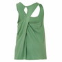 Camiseta para Mujer sin Mangas Joluvi Bambu Tank Mujer Verde Verde Verde oscuro