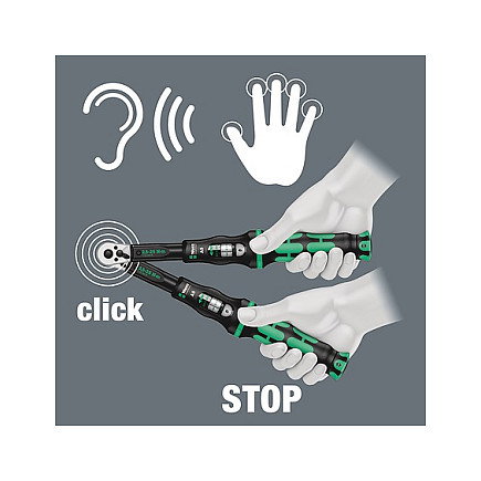 Wera Click-Torque C 3 Llave dinamométrica 40-200 Nm