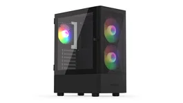 KRUX Vako Caja ATX con Ventiladores RGB, Compacta y Espaciosa