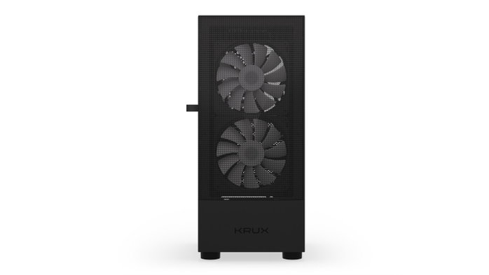 KRUX Vako Caja ATX con Ventiladores RGB, Compacta y Espaciosa