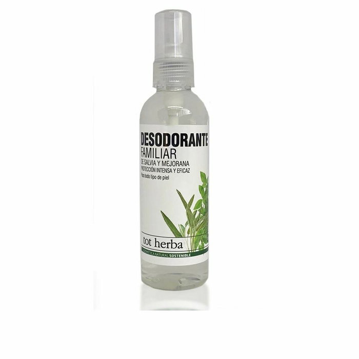 TOT HERBA Desodorante Familiar de Salvia y Mejorana 100 ml