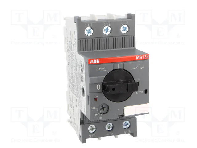 ABB MS132-25 Interruptor motorizado 12,5kW 208÷690VAC