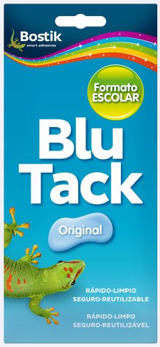 Masilla Adhesiva Blu-Tack Azul Formato Escolar Masilla Adhesiva Blu-Tack Azul Formato Escolar