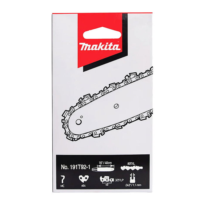 Makita Cadena de sierra 191T92-1 40 cm 1,1 mm