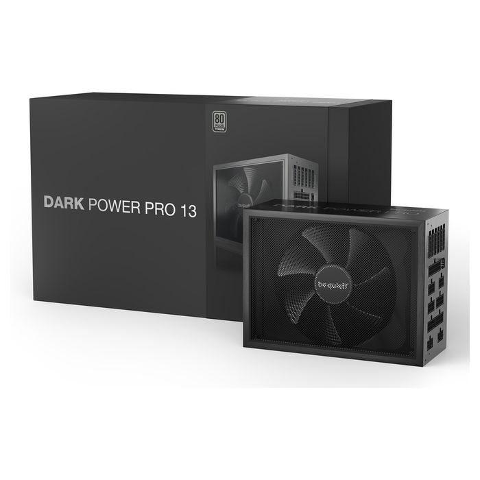 Be Quiet! Dark Power PRO 13 1600W 80+ Titanium ATX 3.1 Fuente de Alimentación Modular