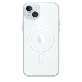 Apple Funda para iPhone 15 Plus Transparente 17 cm (6.7 يعمل)