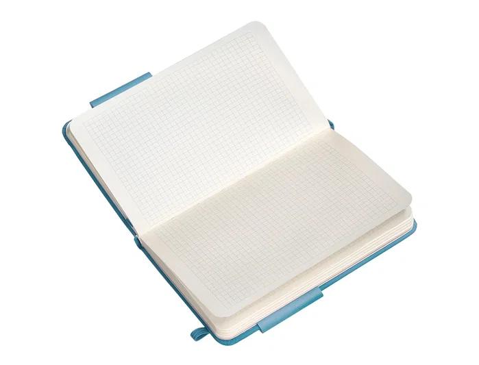 Antartik Cuaderno A6 Tapa Dura Hojas Cuadriculadas Azul Claro 100 Hojas 80gr FSC