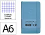 Antartik Cuaderno A6 Tapa Dura Hojas Cuadriculadas Azul Claro 100 Hojas 80gr FSC