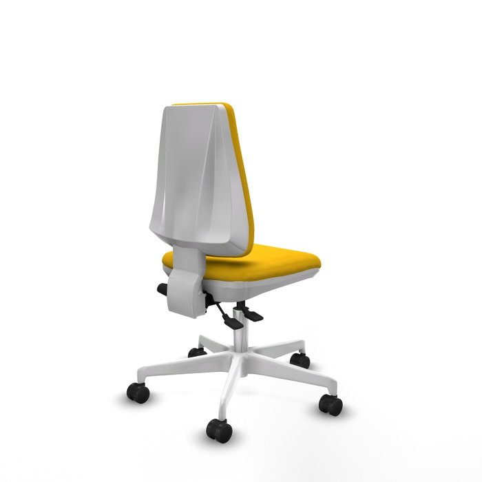 PIQUERAS Y CRESPO Silla de oficina Elche con mecanismo Asincro en Amarillo PIQUERAS Y CRESPO Silla de oficina Elche con mecanismo Asincro en Amarillo
