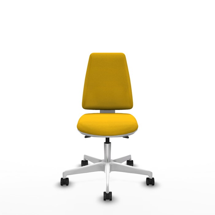 PIQUERAS Y CRESPO Silla de oficina Elche con mecanismo Asincro en Amarillo PIQUERAS Y CRESPO Silla de oficina Elche con mecanismo Asincro en Amarillo
