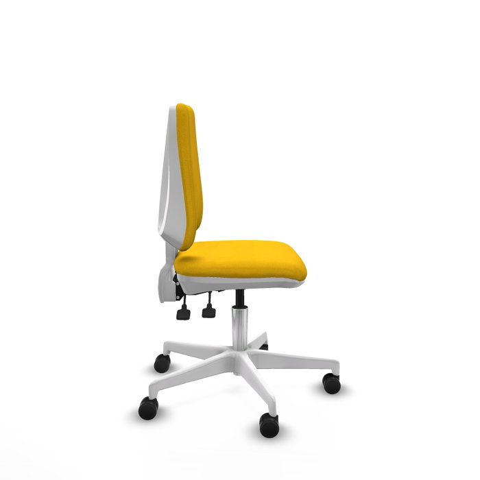 PIQUERAS Y CRESPO Silla de oficina Elche con mecanismo Asincro en Amarillo PIQUERAS Y CRESPO Silla de oficina Elche con mecanismo Asincro en Amarillo