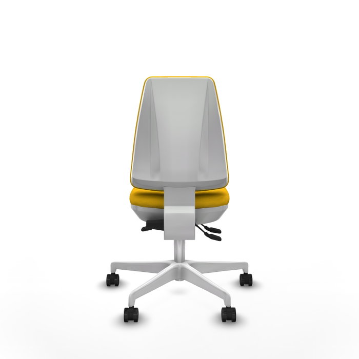 PIQUERAS Y CRESPO Silla de oficina Elche con mecanismo Asincro en Amarillo PIQUERAS Y CRESPO Silla de oficina Elche con mecanismo Asincro en Amarillo
