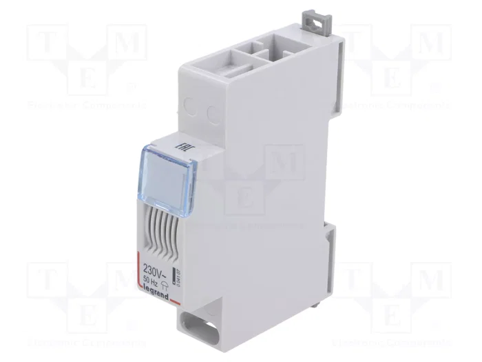 LEGRAND Indicador para raíl DIN 230VAC Señalización de timbre LEGRAND Indicador para raíl DIN 230VAC Señalización de timbre