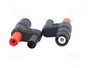 FLUKE Adaptador de 2 tomas banana de 4mm a conector BNC