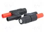 FLUKE Adaptador de 2 tomas banana de 4mm a conector BNC