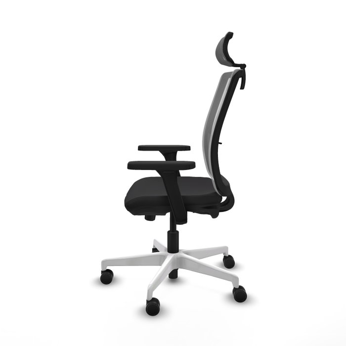 PIQUERAS Y CRESPO Silla de oficina Haches Negro/Gris PIQUERAS Y CRESPO Silla de oficina Haches Negro/Gris
