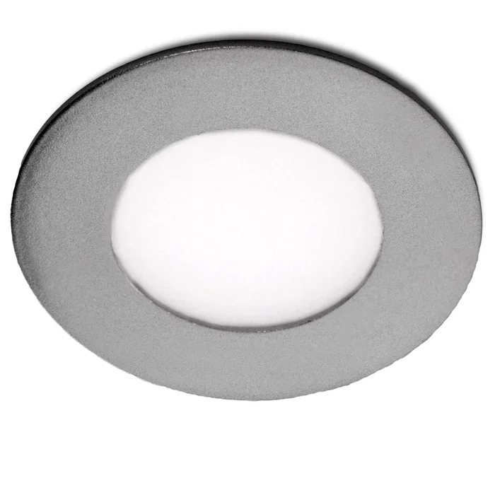Placa LED Circular 3W 300Lm 4200K IP25 Aluminio Blanco GR-RDP01-MP-3W-W