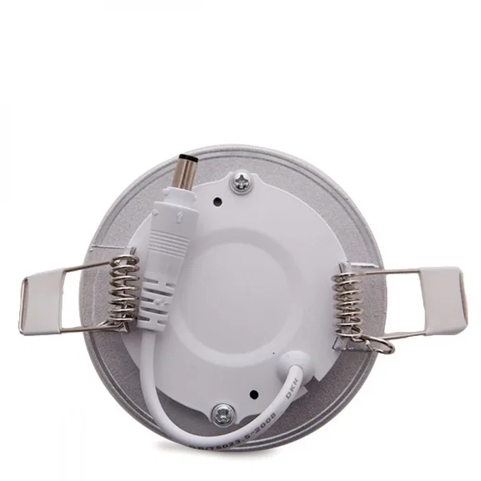 Placa LED Circular 3W 300Lm 4200K IP25 Aluminio Blanco GR-RDP01-MP-3W-W
