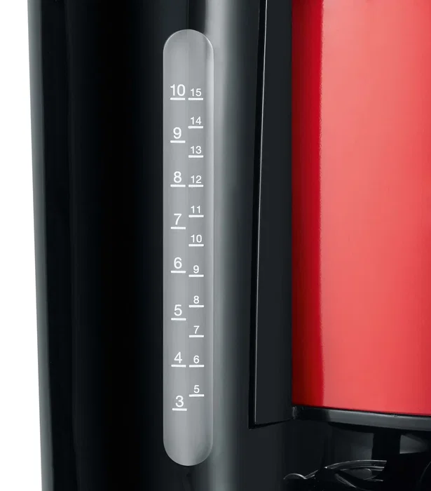 Severin KA 4817 Cafetera de filtro rojo