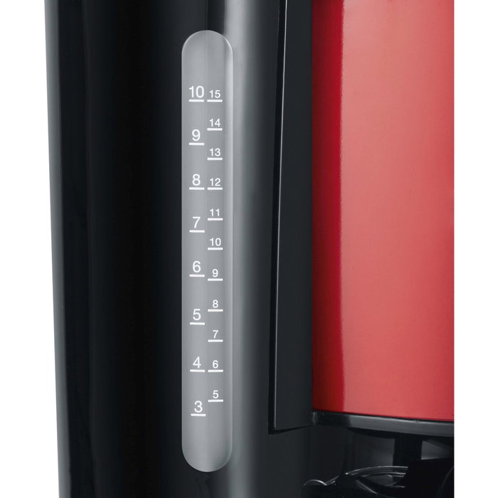 Severin KA 4817 Cafetera de filtro roja