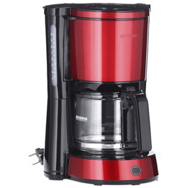 Severin KA 4817 Cafetera de filtro roja