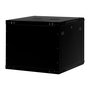 ROLINE 26.21.0290 Bastidor de Pared 19 Pulgadas Basic Plus 9HE 600x600 mm Negro - 80 kg Capacidad, Vidrio, IP20