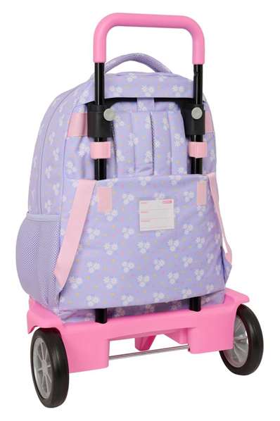 Safta Mochila Grande con Ruedas Compact Evol. Ext. Bouquet 33x45x22cm