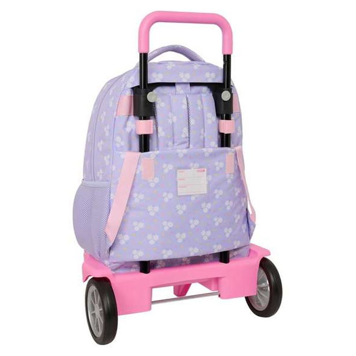 Safta Mochila Bouquet Compact Evolution con Ruedas y Capacidad Extraíble