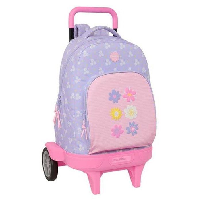 Safta Mochila Bouquet Compact Evolution con Ruedas y Capacidad Extraíble