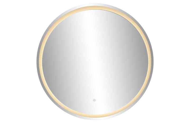 DKD Home Decor Espejo Moderno con Luz LED Táctil 3 Colores, 80 x 80 cm DKD Home Decor Espejo Moderno con Luz LED Táctil 3 Colores, 80 x 80 cm