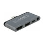 DeLOCK Mini estación de acoplamiento para iPad Pro y dispositivos móviles 4K 60 Hz Gris
