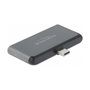 DeLOCK Mini estación de acoplamiento para iPad Pro y dispositivos móviles 4K 60 Hz Gris