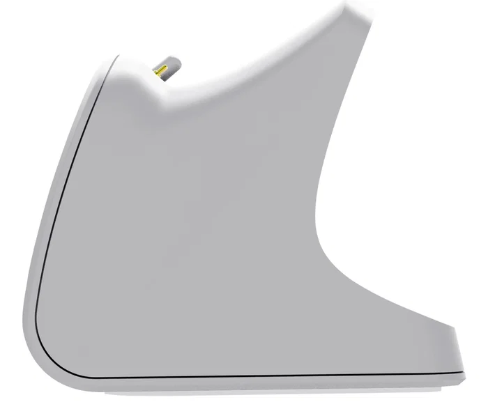 Trust Base de Carga Rápida GXT 255W para PS5 DualSense, Soporte de Recarga con LED Blanco, Cable USB-C Incluido