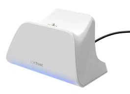 Base de carga rapida para ps5 gxt 255 blanco trust soporte de carga rÁpida / indicadores lumÍnicos