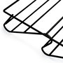 Emuca Kit de zapatero metálico y bastidor de guías cierre suave para armario, regulable, módulo 600mm, Negro texturizado