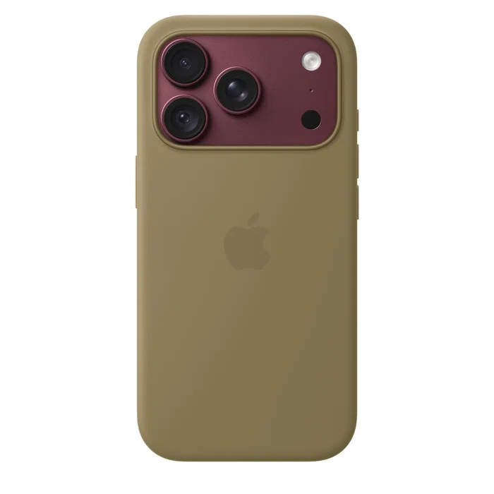Apple iPhone 18 Pro Silicone Case con MagSafe - Oliva