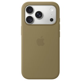 Apple iPhone 18 Pro Silicone Case con MagSafe - Oliva