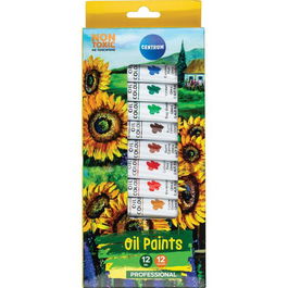Pintura Oleo Centrum 12 Ml (Tubo) Colores Surtidos Estuche De 12