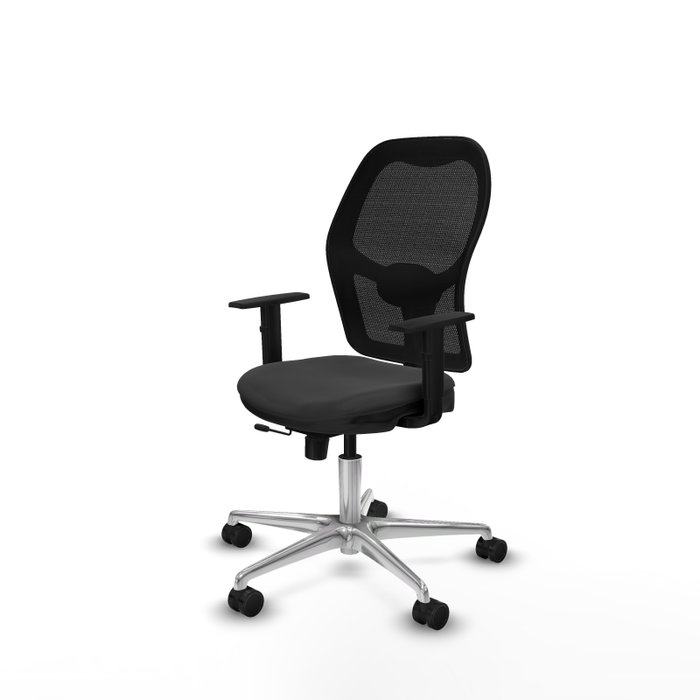 PIQUERAS Y CRESPO Silla de Oficina Jorquera Gris Oscuro y Negro PIQUERAS Y CRESPO Silla de Oficina Jorquera Gris Oscuro y Negro