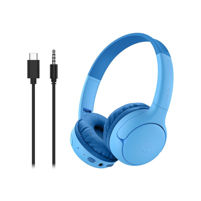 Belkin Soundform Mini 2 Wireless On-Ear Kids Azul